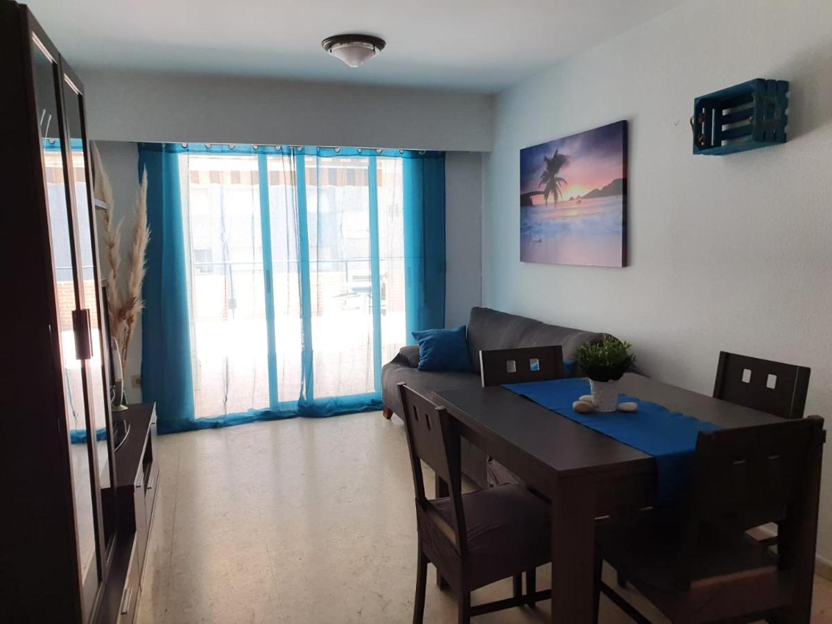Apartamento Con Gran Terraza, Piscina Y Con Vistas Al Mar, A Solo 50 M De La Playa Daimús Exterior foto