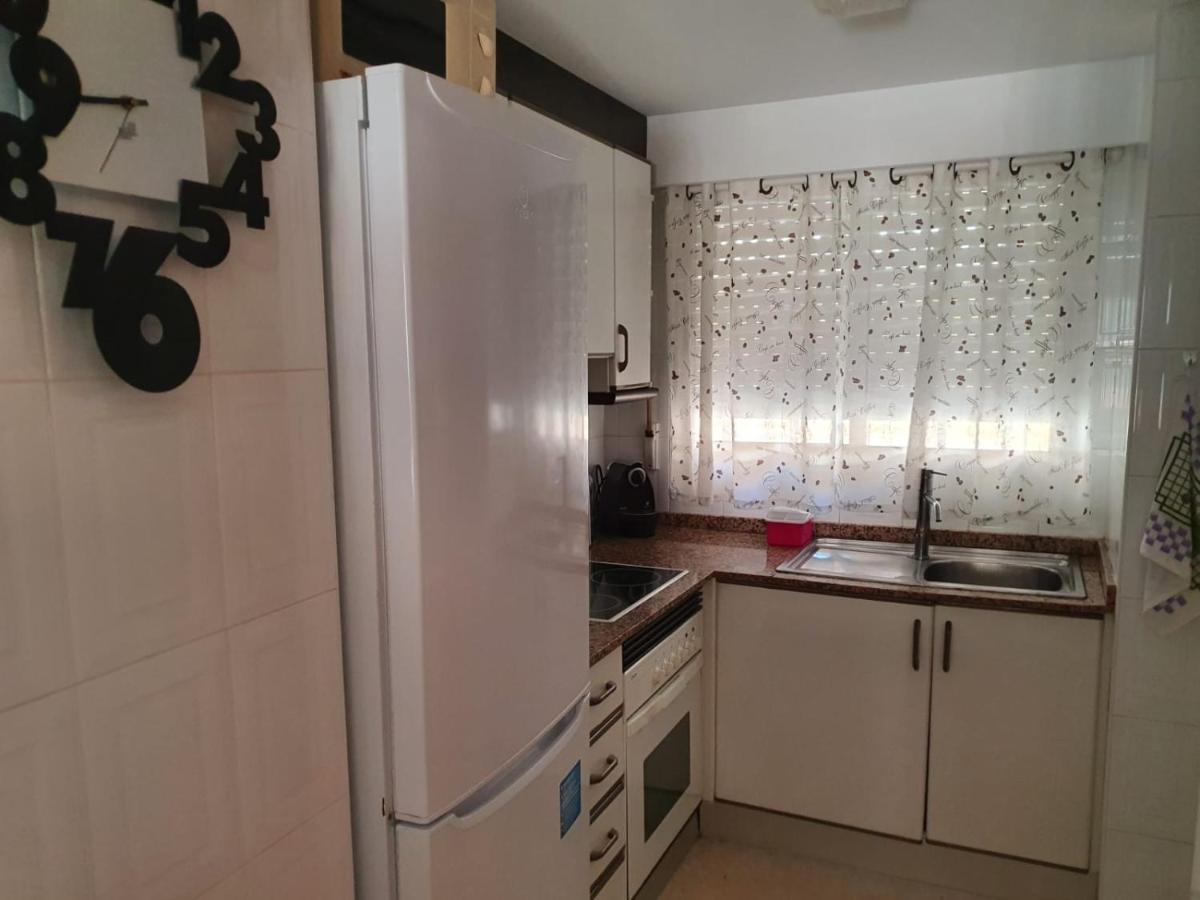 Apartamento Con Gran Terraza, Piscina Y Con Vistas Al Mar, A Solo 50 M De La Playa Daimús Exterior foto